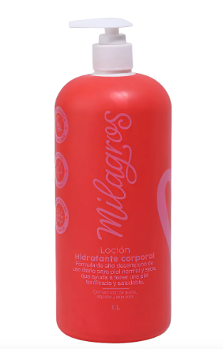 CREMA HIDRATANTE MILAGROS ROJA X 1 L